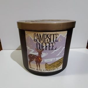 3 WICK CANDLE "CAMPSITE COFFEE"